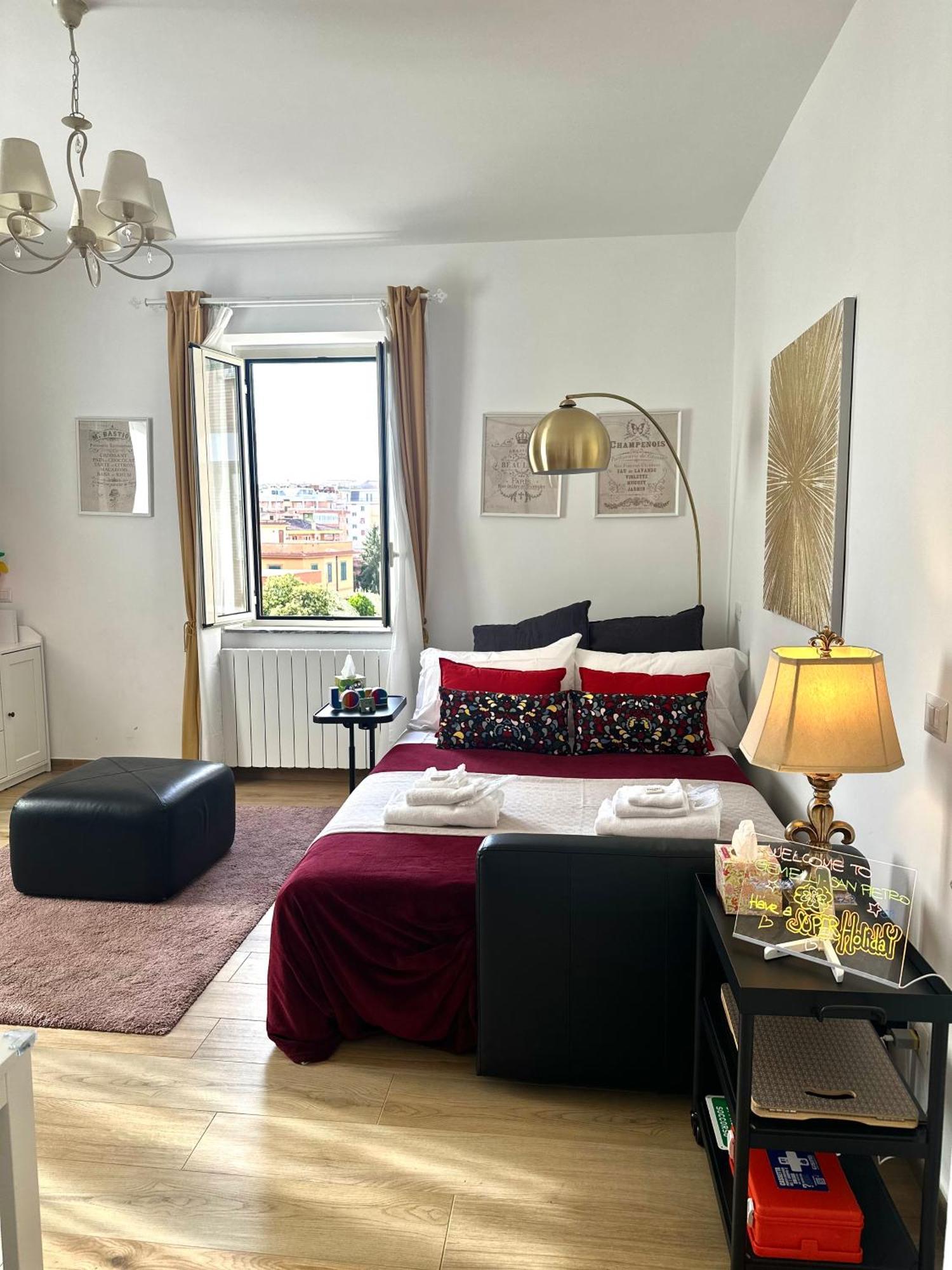 Gemelli-San Pietro-Trastevere-Casa Con Posto Auto Řím Exteriér fotografie